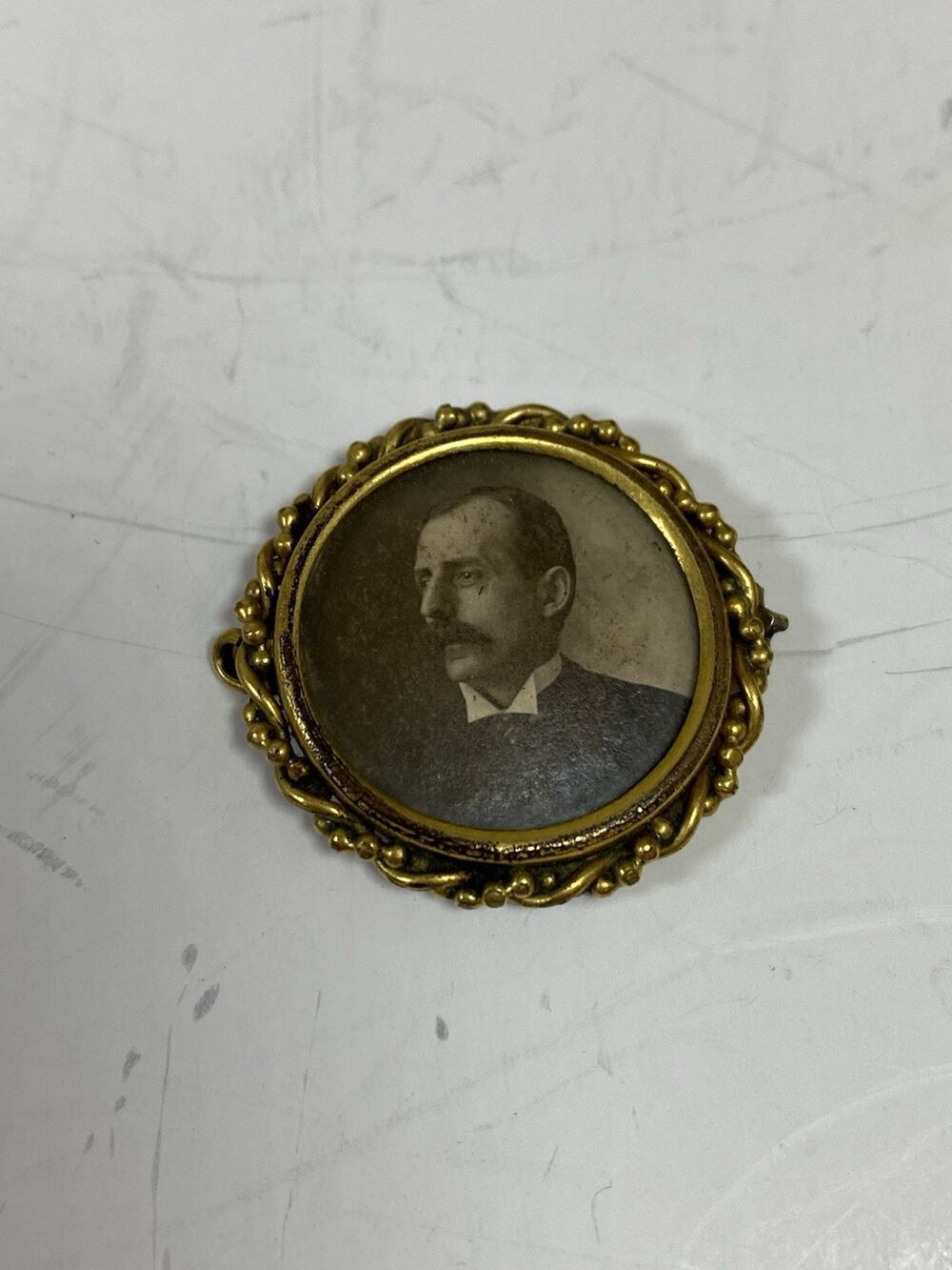 Antique Victorian Mourning Pendant